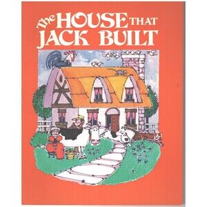 VTG The House That Jack Built by David Cutts 1979 Troll Associates Pbk